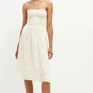 Reformation Dress Sable Dress Riso Size L